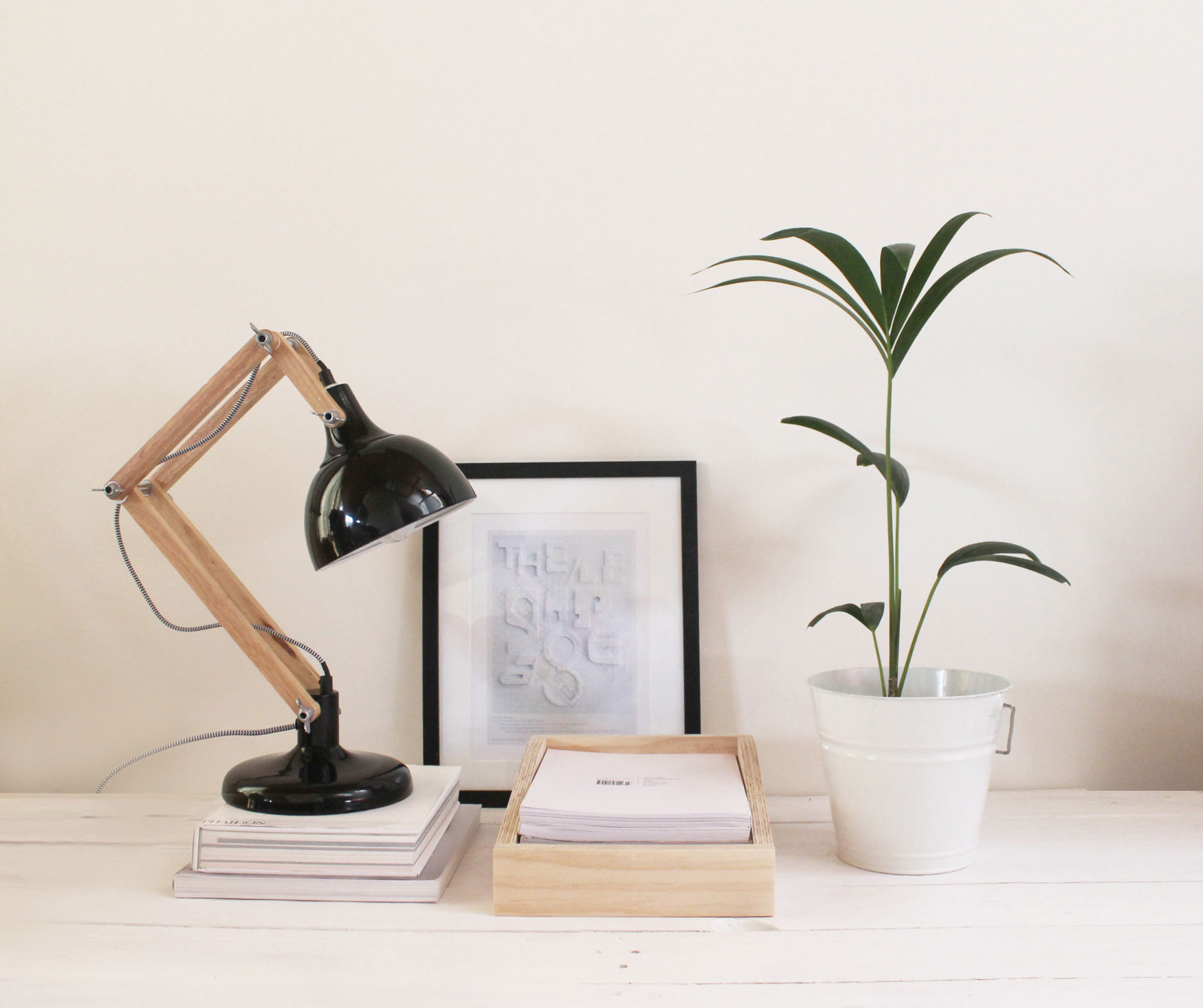 New desk arrangement